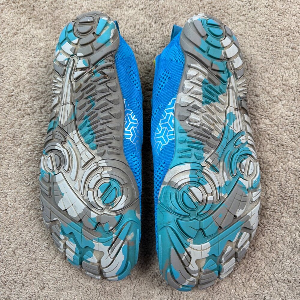 Whitin Barefoot Shoes Mens 11 Blue Water Excursion Hiking Trailrunner Wide Toe - Picture 8 of 8